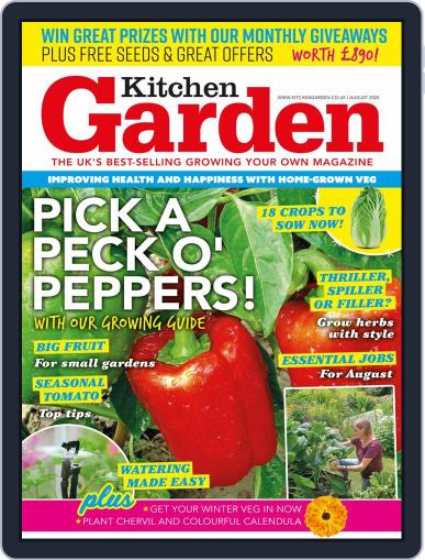 Kitchen Garden August 1st, 2020 Digital Back Issue Cover