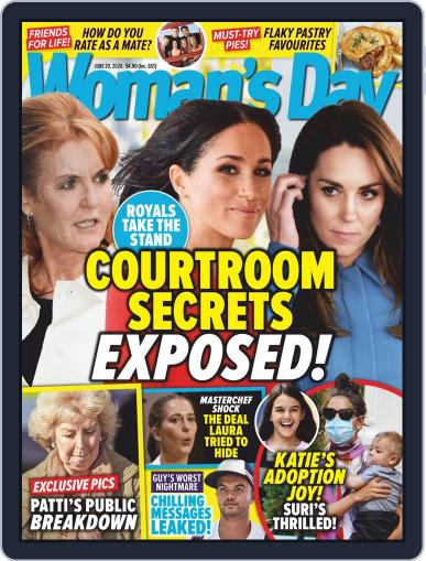Woman's Day Magazine NZ June 29th, 2020 Digital Back Issue Cover