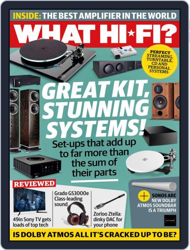 What Hi-Fi? Sound and Vision August 1st, 2020 Digital Back Issue Cover