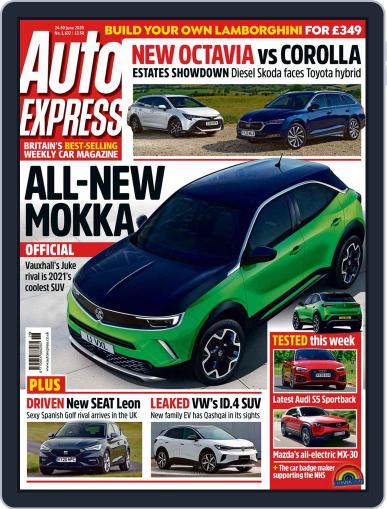 Auto Express June 24th, 2020 Digital Back Issue Cover