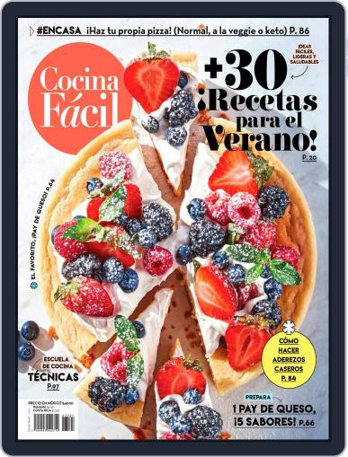 Cocina Fácil July 1st, 2020 Digital Back Issue Cover