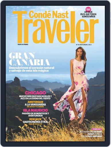 Condé Nast Traveler España October 22nd, 2014 Digital Back Issue Cover