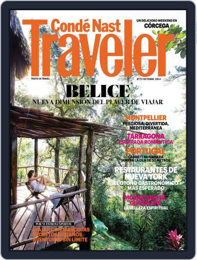 Condé Nast Traveler España September 22nd, 2014 Digital Back Issue Cover