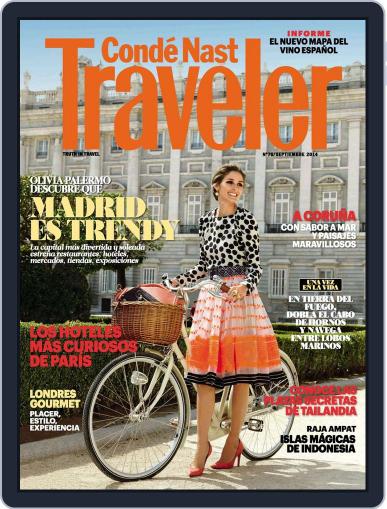 Condé Nast Traveler España August 21st, 2014 Digital Back Issue Cover