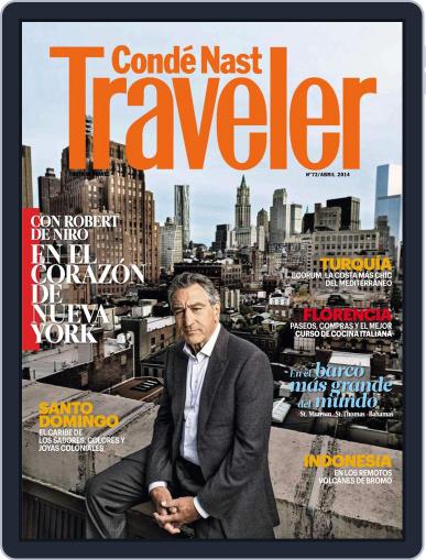 Condé Nast Traveler España April 1st, 2014 Digital Back Issue Cover