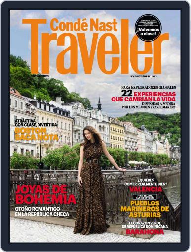 Condé Nast Traveler España October 23rd, 2013 Digital Back Issue Cover