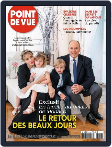 Point De Vue July 7th, 2020 Digital Back Issue Cover