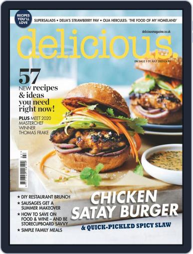 Delicious UK July 1st, 2020 Digital Back Issue Cover