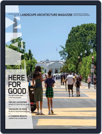 Landscape Architecture July 1st, 2020 Digital Back Issue Cover