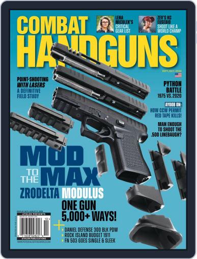 Combat Handguns September 1st, 2020 Digital Back Issue Cover
