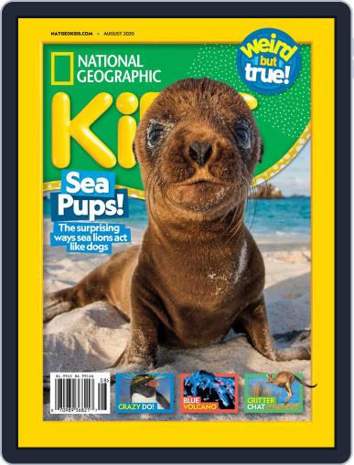 National Geographic Kids August 1st, 2020 Digital Back Issue Cover