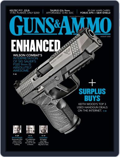 Guns & Ammo August 1st, 2020 Digital Back Issue Cover
