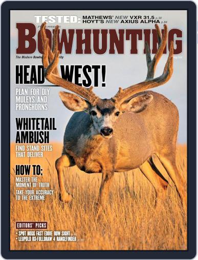 Petersen's Bowhunting August 1st, 2020 Digital Back Issue Cover