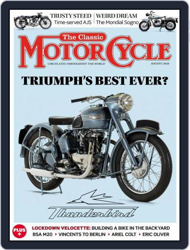 The Classic MotorCycle August 1st, 2020 Digital Back Issue Cover