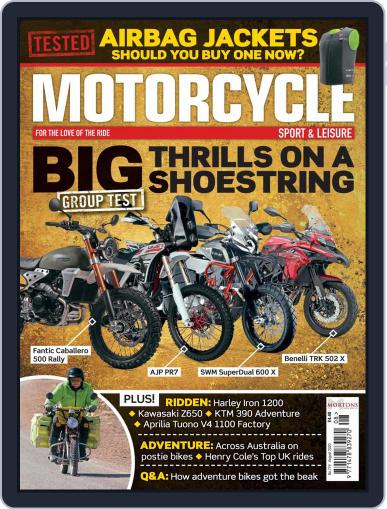 Motorcycle Sport & Leisure August 1st, 2020 Digital Back Issue Cover