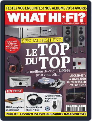 What Hifi France July 1st, 2020 Digital Back Issue Cover