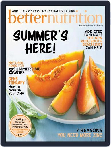 Better Nutrition July 1st, 2020 Digital Back Issue Cover