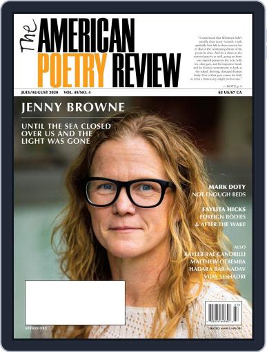 The American Poetry Review July 1st, 2020 Digital Back Issue Cover