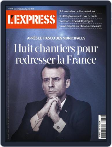L'express July 2nd, 2020 Digital Back Issue Cover