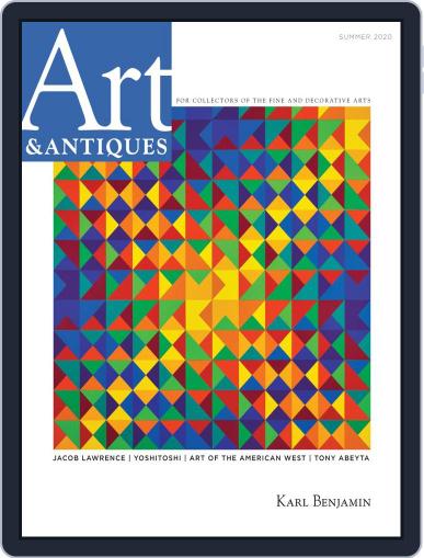Art & Antiques July 1st, 2020 Digital Back Issue Cover