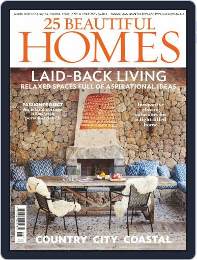 25 Beautiful Homes August 1st, 2020 Digital Back Issue Cover