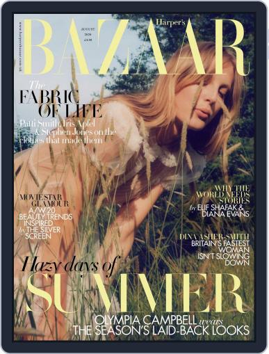 Harper's Bazaar UK August 1st, 2020 Digital Back Issue Cover