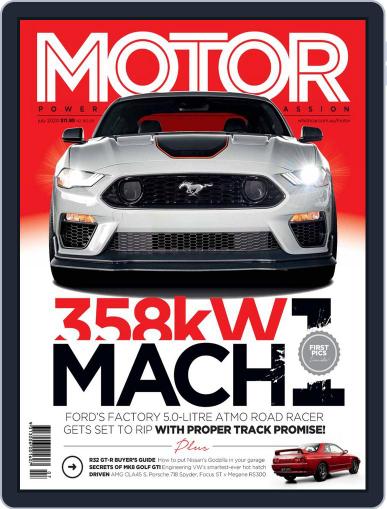 Motor Magazine Australia July 1st, 2020 Digital Back Issue Cover