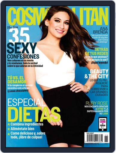 Cosmopolitan Mexico July 29th, 2015 Digital Back Issue Cover