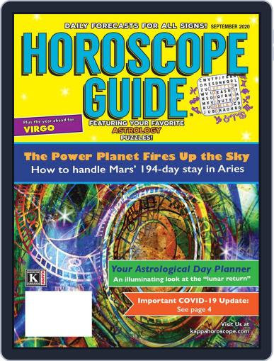 Horoscope Guide September 1st, 2020 Digital Back Issue Cover