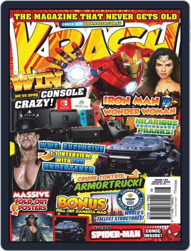 KRASH August 1st, 2020 Digital Back Issue Cover