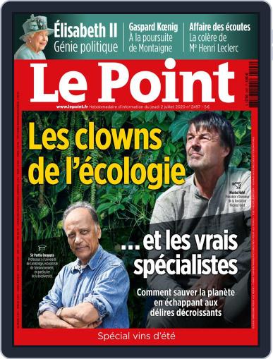 Le Point July 2nd, 2020 Digital Back Issue Cover