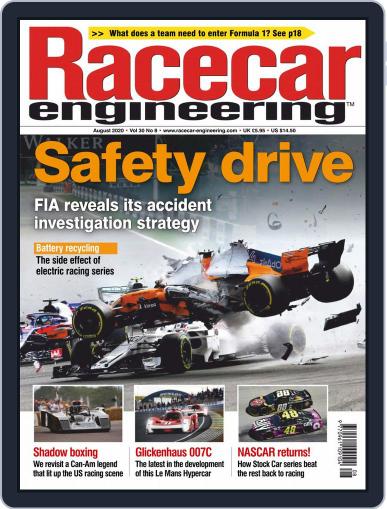 Racecar Engineering August 1st, 2020 Digital Back Issue Cover