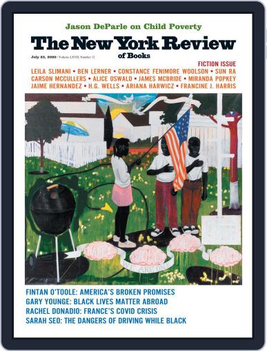 The New York Review of Books July 23rd, 2020 Digital Back Issue Cover