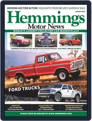 Hemmings Motor News (Digital) August 1st, 2020 Issue Cover