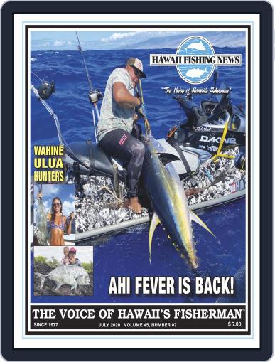Hawaii Fishing News July 1st, 2020 Digital Back Issue Cover