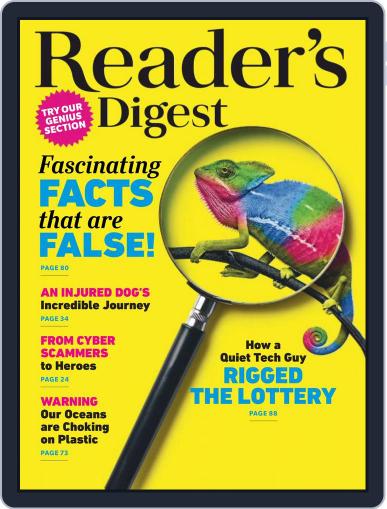 Reader’s Digest New Zealand October 1st, 2019 Digital Back Issue Cover