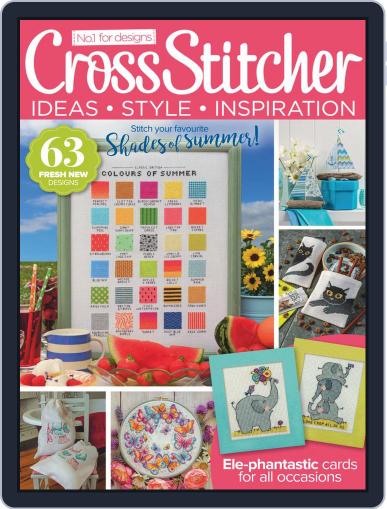 CrossStitcher August 1st, 2020 Digital Back Issue Cover