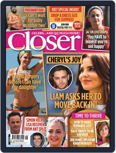 Closer July 11th, 2020 Digital Back Issue Cover