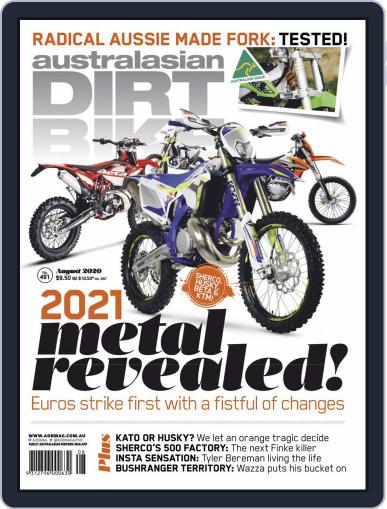 Australasian Dirt Bike August 1st, 2020 Digital Back Issue Cover