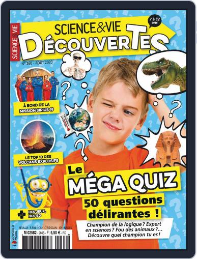 Science & Vie Découvertes August 1st, 2020 Digital Back Issue Cover