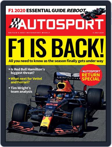 Autosport July 2nd, 2020 Digital Back Issue Cover