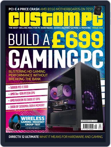 Custom PC UK September 1st, 2020 Digital Back Issue Cover