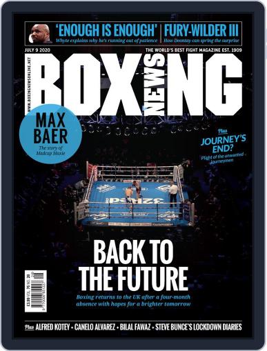 Boxing News July 9th, 2020 Digital Back Issue Cover