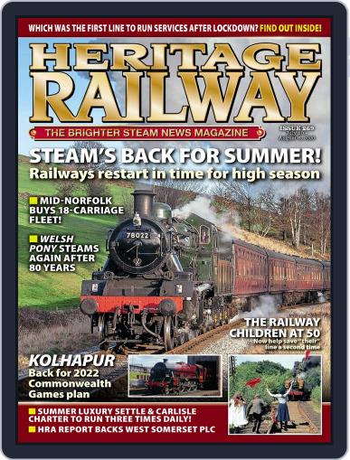 Heritage Railway July 1st, 2020 Digital Back Issue Cover