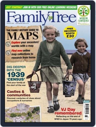 Family Tree UK August 1st, 2020 Digital Back Issue Cover