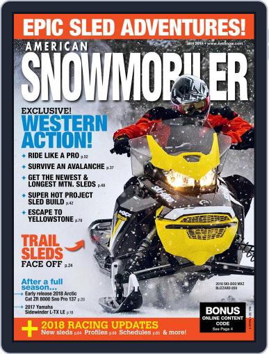 American Snowmobiler January 1st, 2018 Digital Back Issue Cover
