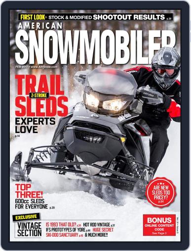 American Snowmobiler February 1st, 2017 Digital Back Issue Cover