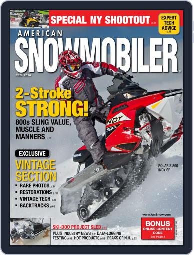 American Snowmobiler January 10th, 2014 Digital Back Issue Cover