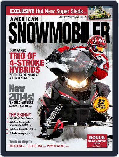 American Snowmobiler November 1st, 2013 Digital Back Issue Cover