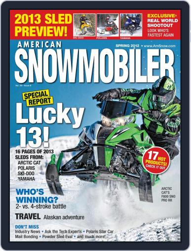 American Snowmobiler March 10th, 2012 Digital Back Issue Cover